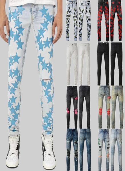 mens designer jeans slim patchwork paige jeans denim stars pattern design pants letters torn tattered knee ripped for man skinny s4433662, Blue
mens designer jeans slim patchwork paige jeans denim stars pattern design pants letters torn tattered knee ripped for man skinny s4433662, Blue