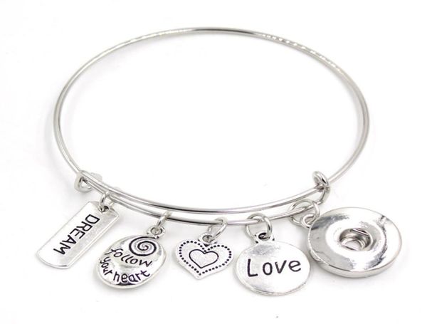 whole 18mm snap jewelry heart charm bracelets women bracelet adjustable bangle bracelet snap bracelet valentine gifts follow y7789801, Golden;silver
whole 18mm snap jewelry heart charm bracelets women bracelet adjustable bangle bracelet snap bracelet valentine gifts follow y7789801, Golden;silver