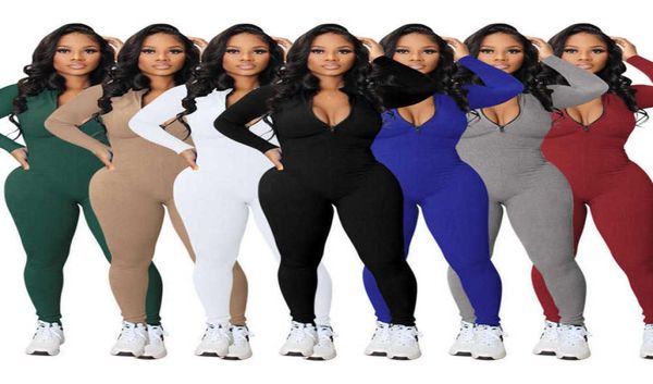 women jumpsuits 2023 new designer knit rib bodycon fitness playsuit sportswear long sleeve zipper body embroidery rompers 7 colour1653948, Black;white
women jumpsuits 2023 new designer knit rib bodycon fitness playsuit sportswear long sleeve zipper body embroidery rompers 7 colour1653948, Black;white
