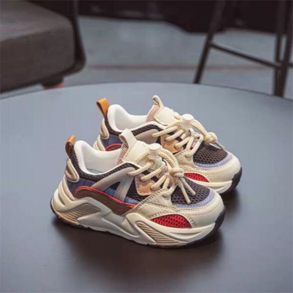 girls' sports shoes spring new breathable mesh single shoe dad children's fashion casual shoes, Black
girls' sports shoes spring new breathable mesh single shoe dad children's fashion casual shoes, Black