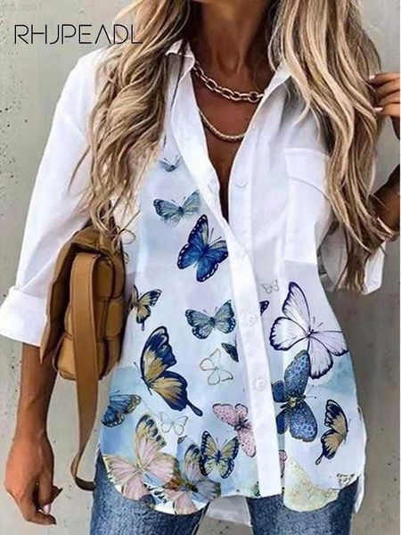 women's blouses shirts spring autumn fashion women shirts casual long sleeve pocket loose print shirt women's blouse 2023 office l, White
women's blouses shirts spring autumn fashion women shirts casual long sleeve pocket loose print shirt women's blouse 2023 office l, White