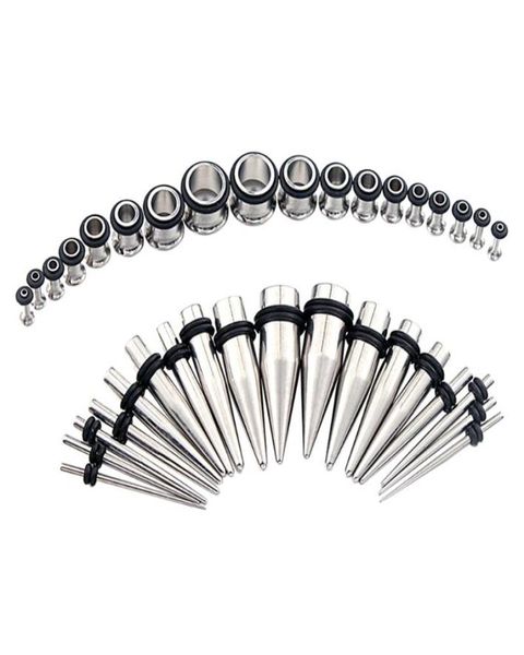 stud gauge 36pcsset 316l steel tapers and tunnels ear stretching kit body jewelry9891588, Golden;silver
stud gauge 36pcsset 316l steel tapers and tunnels ear stretching kit body jewelry9891588, Golden;silver