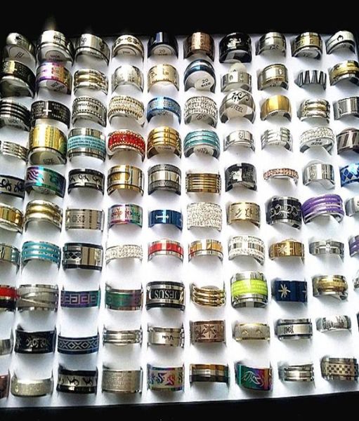 whole mixed designs 100pcs men039s women039s stainless steel rings fashion jewelry clearance s pr98806688613423, Silver
whole mixed designs 100pcs men039s women039s stainless steel rings fashion jewelry clearance s pr98806688613423, Silver