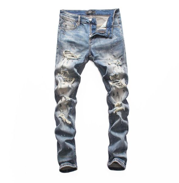 2021 tiktok mens fashion straight slim ripped jeans trousers men streetwear motorcycle biker jean pants size 2938 809657685423969516, Blue
2021 tiktok mens fashion straight slim ripped jeans trousers men streetwear motorcycle biker jean pants size 2938 809657685423969516, Blue