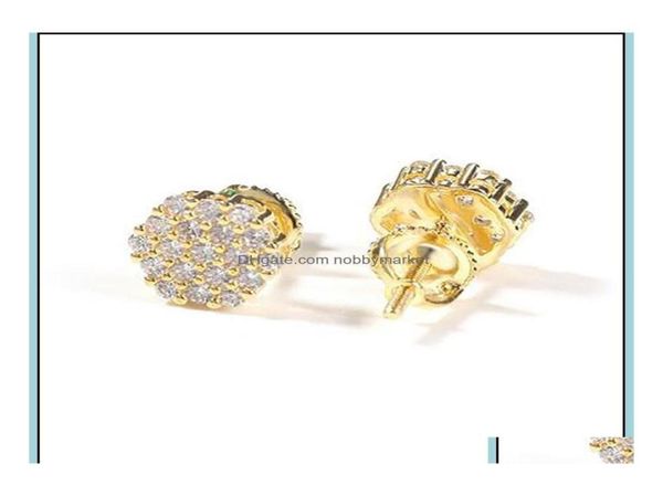 stud earrings jewelry 925 sier hexagon drop 1 pair casual iced out diamond micro pave cubic zircon earring men women gift delivery2146024, Golden;silver
stud earrings jewelry 925 sier hexagon drop 1 pair casual iced out diamond micro pave cubic zircon earring men women gift delivery2146024, Golden;silver