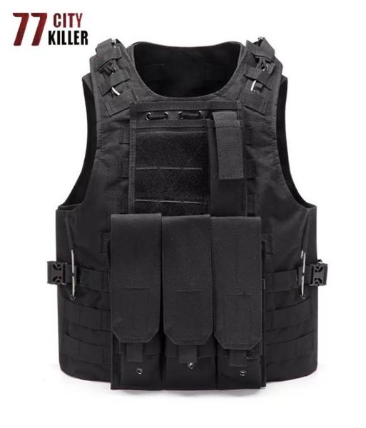 77city killer combat unloading hunting molle vest soldier tactical vest army cs jungle camouflage carrier shooting6919366, Black;white
77city killer combat unloading hunting molle vest soldier tactical vest army cs jungle camouflage carrier shooting6919366, Black;white
