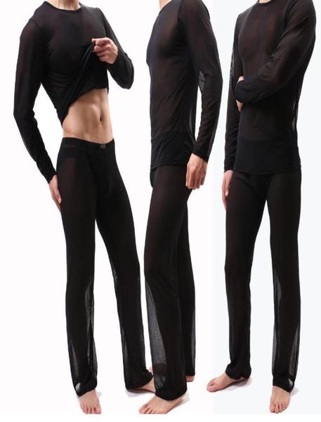 men039s perspective homewear suit mesh sheer long sleeve pajamas set round neck pants loose sleepwear large size black whi9918562, Black;brown
men039s perspective homewear suit mesh sheer long sleeve pajamas set round neck pants loose sleepwear large size black whi9918562, Black;brown