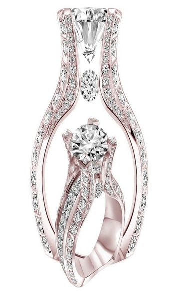 luxury female round full microinlaid zircon ring imitation diamond jewelry for women gift engagement rings9206255, Silver
luxury female round full microinlaid zircon ring imitation diamond jewelry for women gift engagement rings9206255, Silver