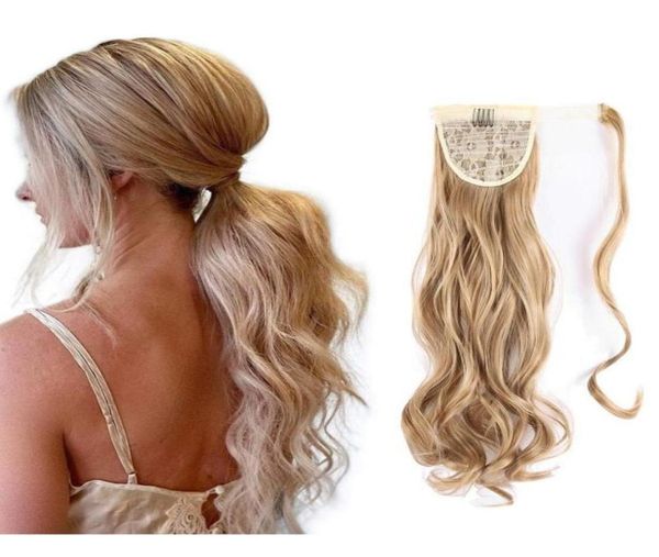 long wave clip in synthetic pony tail heat resistant fake hair ponytail extension wrap round1754983, Golden;silver
long wave clip in synthetic pony tail heat resistant fake hair ponytail extension wrap round1754983, Golden;silver