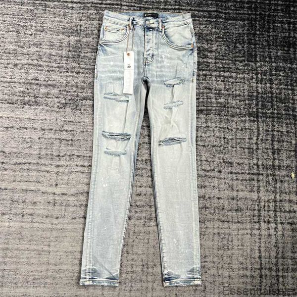 purple designer brand men badge rips stretch black jeans men's fashion slim fit washed motorcycle denim pants panelled hip hop trousers, Blue
purple designer brand men badge rips stretch black jeans men's fashion slim fit washed motorcycle denim pants panelled hip hop trousers, Blue