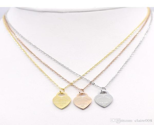 whole stainless steel heartshaped necklace t necklace short female jewelry 18k gold titanium peach heart necklace pendant for2438074, Silver
whole stainless steel heartshaped necklace t necklace short female jewelry 18k gold titanium peach heart necklace pendant for2438074, Silver