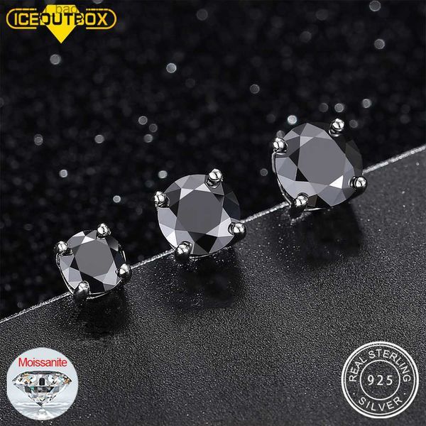 charm real 0.5-2 carat black moissanite men's stud earrings solid 925 sterling silver card diamond round earrings jewelry z230713, Golden
charm real 0.5-2 carat black moissanite men's stud earrings solid 925 sterling silver card diamond round earrings jewelry z230713, Golden