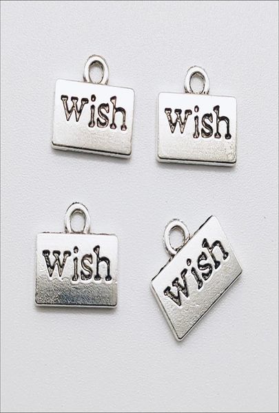 whole lot 100pcs letter wish antique silver charms pendants for jewelry making bracelet earrings diy keychain pendant 1211mm 2833588, Bronze;silver
whole lot 100pcs letter wish antique silver charms pendants for jewelry making bracelet earrings diy keychain pendant 1211mm 2833588, Bronze;silver
