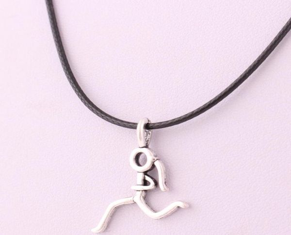 simple style stick figure running girl cartoon leather necklace runner sports women jewelry8943873, Silver
simple style stick figure running girl cartoon leather necklace runner sports women jewelry8943873, Silver