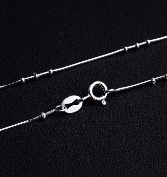 real 925 sterling silver chain with little ball beads jewelry necklace chains for women girls1435587
real 925 sterling silver chain with little ball beads jewelry necklace chains for women girls1435587