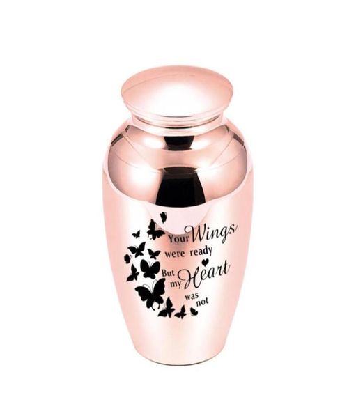 70x45mm cremation urns ashes holder keepsake aluminum alloy memorial urn funeral for ash your wings were ready my heart was not5805827493, Silver
70x45mm cremation urns ashes holder keepsake aluminum alloy memorial urn funeral for ash your wings were ready my heart was not5805827493, Silver