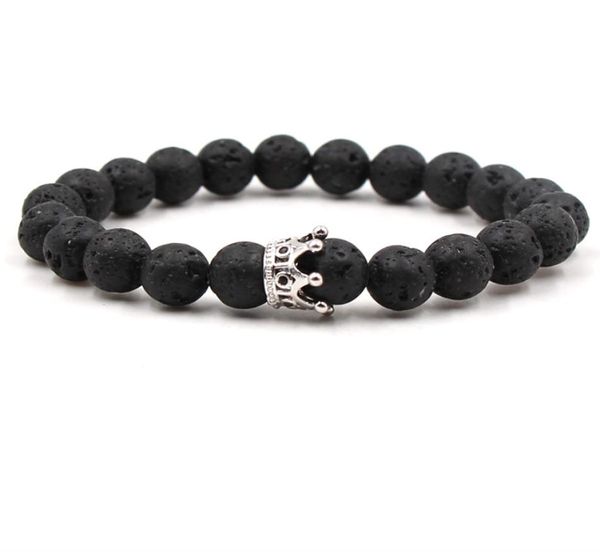 8mm lava rock stone crown rhinestone bracelets elastic bracelet lava essential oil perfume diffuser bracelets6550919, Black
8mm lava rock stone crown rhinestone bracelets elastic bracelet lava essential oil perfume diffuser bracelets6550919, Black