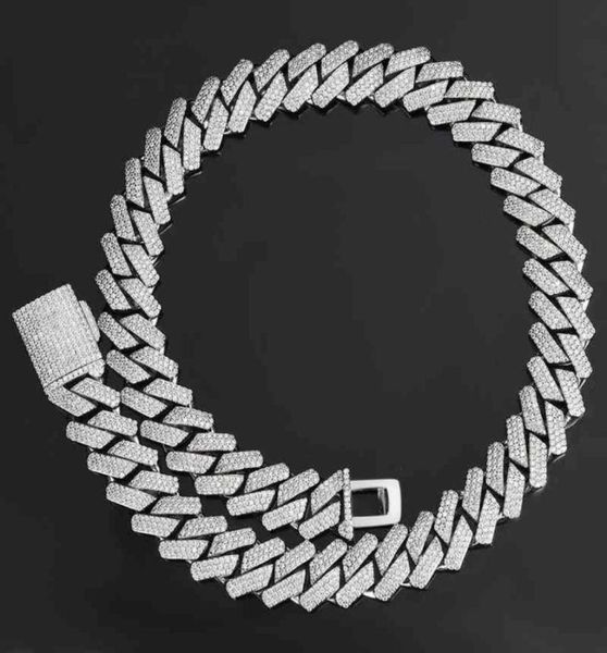 20mm diamond studded hip hop cuban chain necklace hiphop street trendsetter of zircon men039s large gold chain14264025096586, Silver
20mm diamond studded hip hop cuban chain necklace hiphop street trendsetter of zircon men039s large gold chain14264025096586, Silver