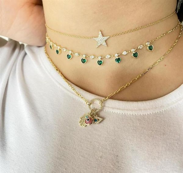 2021 gold metal color red blue green white heart drop charm cz station link chain choker necklace for 2021 valentines day gift193x9446193, Silver
2021 gold metal color red blue green white heart drop charm cz station link chain choker necklace for 2021 valentines day gift193x9446193, Silver