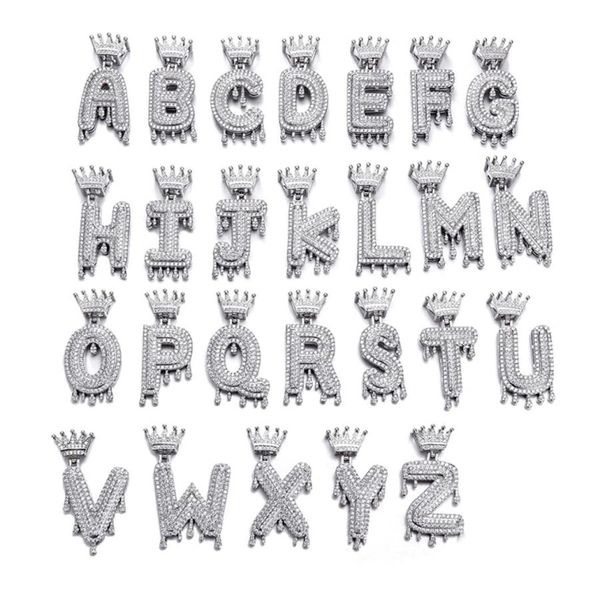 hip hop iced out bling cubic az drip crown zircon letters necklaces pendant for men jewelry with rope chain1807077, Silver
hip hop iced out bling cubic az drip crown zircon letters necklaces pendant for men jewelry with rope chain1807077, Silver