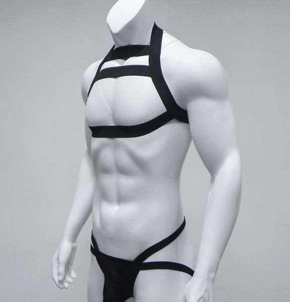 men039s gay body chest harness belt halter neck bondage lingerie jockstrap thongs gstring high elastic strap club wear 9001583, Black
men039s gay body chest harness belt halter neck bondage lingerie jockstrap thongs gstring high elastic strap club wear 9001583, Black