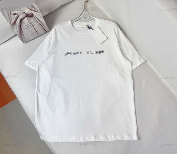 women designer tees colorful diamond logo t-shirt size s-l round neck girl t shirt short sleeves, White
women designer tees colorful diamond logo t-shirt size s-l round neck girl t shirt short sleeves, White