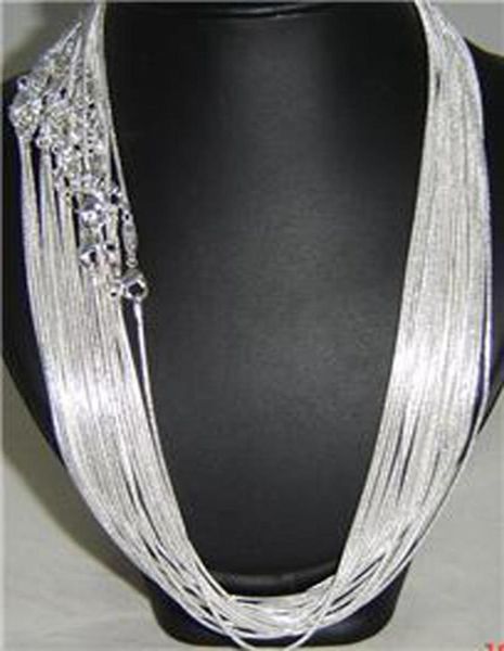 wholesale 100 pcs 925 sterling silver 1mm chain necklace for women men jewelry 16inch 18inch,20inch,22inch,24inch can be choose1290849
wholesale 100 pcs 925 sterling silver 1mm chain necklace for women men jewelry 16inch 18inch,20inch,22inch,24inch can be choose1290849