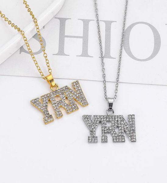 rhinestone letter yrn pendant hip hop jewelry color silver gold long chain necklace5072969
rhinestone letter yrn pendant hip hop jewelry color silver gold long chain necklace5072969