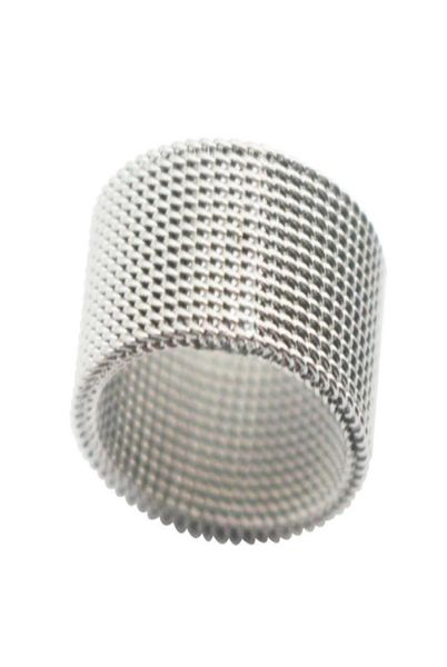 mesh ring 10mm wide silver color stainless steel ring women men ring size fashion jewelry accessories band strap9712549, Golden;silver
mesh ring 10mm wide silver color stainless steel ring women men ring size fashion jewelry accessories band strap9712549, Golden;silver