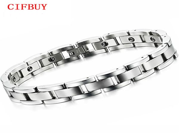 jewelry magnet stone man bracelet classical stainless steel energy balance link chain bracelets for men health care gs80123105212, Golden;silver
jewelry magnet stone man bracelet classical stainless steel energy balance link chain bracelets for men health care gs80123105212, Golden;silver