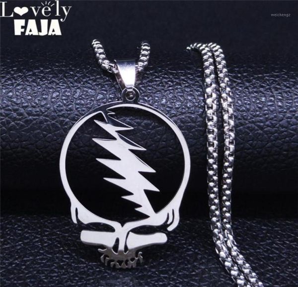 pendant necklaces skull stainless steel chain necklace for menwomen silver color jewelry cadenas mujer n4206s0315367854
pendant necklaces skull stainless steel chain necklace for menwomen silver color jewelry cadenas mujer n4206s0315367854