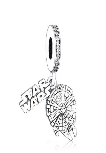 new authentic 925 sterling silver classic scifi star with wars dangle charm pendant beads fit european women bracelet bangle diy 1651916, Black
new authentic 925 sterling silver classic scifi star with wars dangle charm pendant beads fit european women bracelet bangle diy 1651916, Black