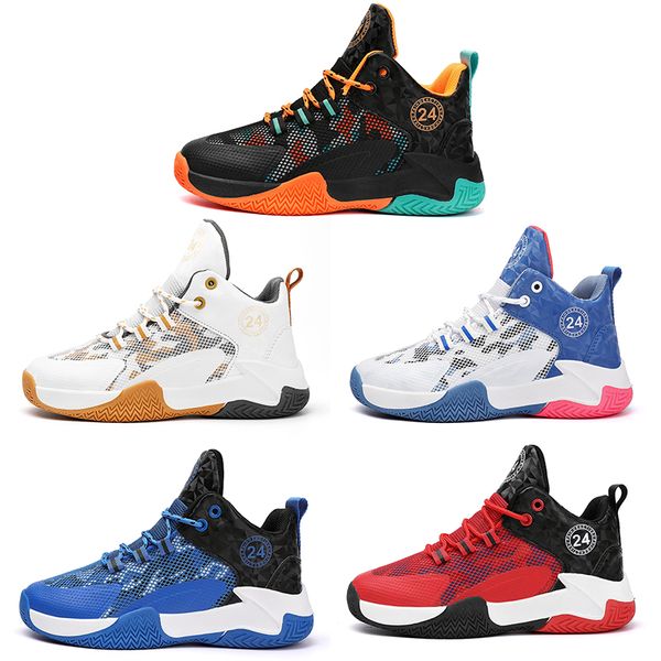 2023 multi-colored kid basketball breathable shoes men women white blue black orange red golden mens trainers outdoor sports sneakers
2023 multi-colored kid basketball breathable shoes men women white blue black orange red golden mens trainers outdoor sports sneakers