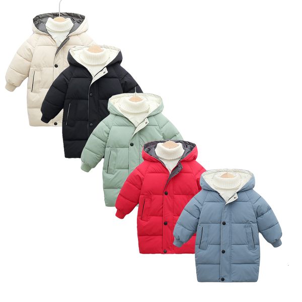 jackets thicken warm kids down coat winter baby hooded parkas long version jacket parka outerwear children clothing 2 10y 230711, Blue;gray
jackets thicken warm kids down coat winter baby hooded parkas long version jacket parka outerwear children clothing 2 10y 230711, Blue;gray