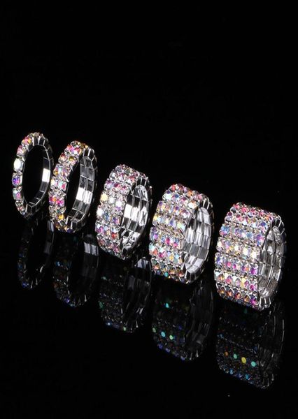 ab crystal rhinestone finger rings silver plated and gold plated 15 rows bridal wedding elastic stretch rings for woman3641517, Slivery;golden
ab crystal rhinestone finger rings silver plated and gold plated 15 rows bridal wedding elastic stretch rings for woman3641517, Slivery;golden