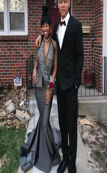 dark gray deep v neck mermaid prom dresses sweep train black girls party dresses graduation evening dresses b357474800
dark gray deep v neck mermaid prom dresses sweep train black girls party dresses graduation evening dresses b357474800