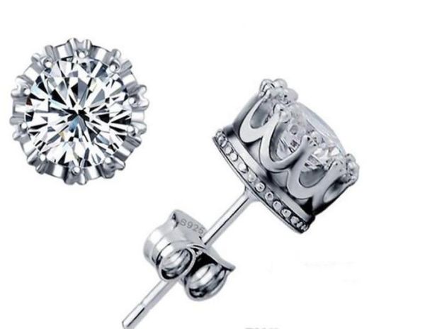 fashion 925 sterling silver crown cz simulated diamond stud earrings for women men wedding jewelry gift ccqq5008359, Golden;silver
fashion 925 sterling silver crown cz simulated diamond stud earrings for women men wedding jewelry gift ccqq5008359, Golden;silver