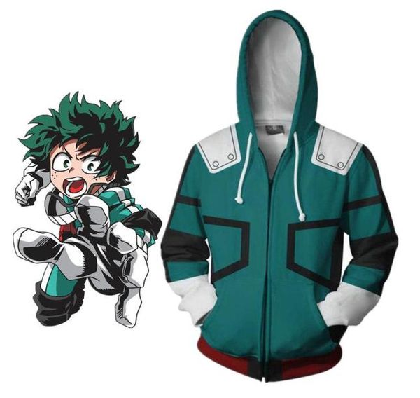 anime my hero academia izuku midoriya costume hoodie jacket boku no hero academia cosplay sweatshirts halloween women men coat5991150, Black
anime my hero academia izuku midoriya costume hoodie jacket boku no hero academia cosplay sweatshirts halloween women men coat5991150, Black