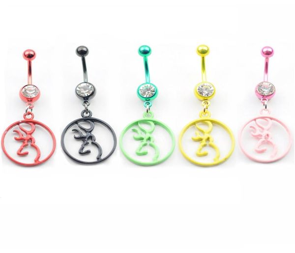 5 colors browning deer belly button navel rings body piercing jewelry dangle fashion charm cz stone 10pcs lot 4ciy26251341, Silver
5 colors browning deer belly button navel rings body piercing jewelry dangle fashion charm cz stone 10pcs lot 4ciy26251341, Silver