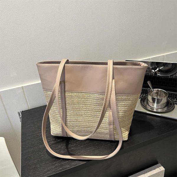 woven bag texture large capacity tote bag women's new trendy and niche design portable shoulder bag for women
woven bag texture large capacity tote bag women's new trendy and niche design portable shoulder bag for women