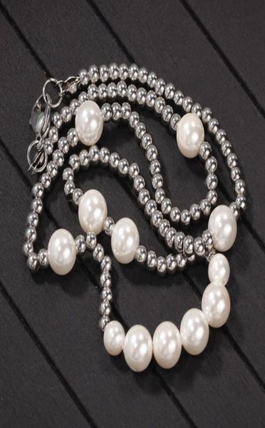 fashion fashion mens pearl necklace hip hop stainless steel ball beaded necklace jewelry clavicle chain necklace5507171, Silver
fashion fashion mens pearl necklace hip hop stainless steel ball beaded necklace jewelry clavicle chain necklace5507171, Silver