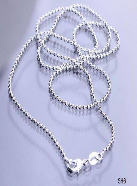 1pcs 925 sterling silver necklace ball chain no pendant solid women lady girl jewelry chain with lobster clasp gift sh6 size ch4963609
1pcs 925 sterling silver necklace ball chain no pendant solid women lady girl jewelry chain with lobster clasp gift sh6 size ch4963609