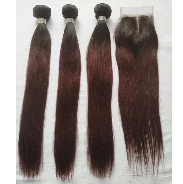 t 1b 99j ombre colored hair bundles with closure dark wine straight human hair 3 bundles with 4x4 middle part lace closure extensi9093873, Black;brown
t 1b 99j ombre colored hair bundles with closure dark wine straight human hair 3 bundles with 4x4 middle part lace closure extensi9093873, Black;brown