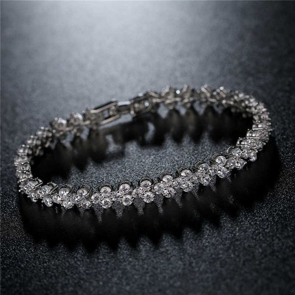 6mm vintage fine princess round cut cubic zirconia tennis bracelet roman copper aaa zircon womens rose gold wedding bridal chain bracelets b, Black
6mm vintage fine princess round cut cubic zirconia tennis bracelet roman copper aaa zircon womens rose gold wedding bridal chain bracelets b, Black
