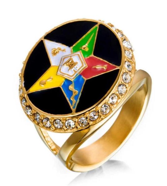 gold 316 stainless steel religious oes eastern star ladies rings masonic ring items for women with crystal stones50728533581055, Golden;silver
gold 316 stainless steel religious oes eastern star ladies rings masonic ring items for women with crystal stones50728533581055, Golden;silver