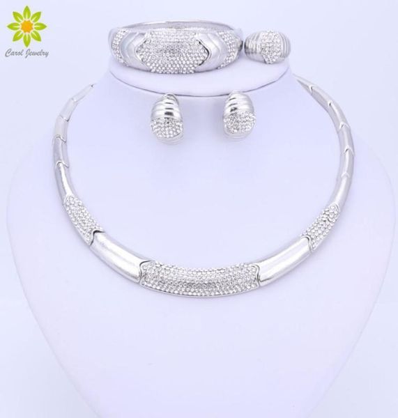 full crystal jewelry sets silver plated necklace earring bracelet ring choker statement wedding party accessories colar7013043, Slivery;golden
full crystal jewelry sets silver plated necklace earring bracelet ring choker statement wedding party accessories colar7013043, Slivery;golden
