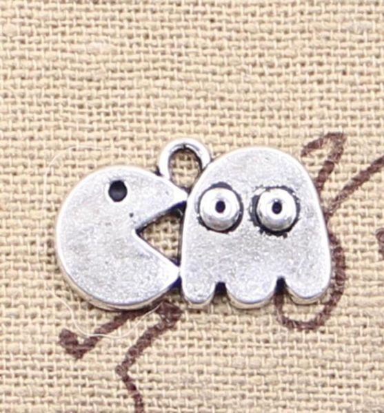 120pcs charms pac man retro 80039s arcade game 1911mm antique making pendant fitvintage tibetan silverdiy bracelet necklace9607816, Bronze;silver
120pcs charms pac man retro 80039s arcade game 1911mm antique making pendant fitvintage tibetan silverdiy bracelet necklace9607816, Bronze;silver