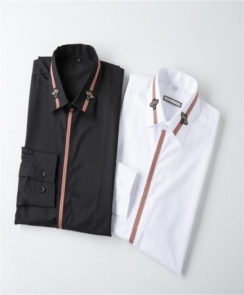 designers mens dress shirts business fashion casual classic long sleeve shirt brands men spring slim fit chemises clothing stylist1066998, White;black
designers mens dress shirts business fashion casual classic long sleeve shirt brands men spring slim fit chemises clothing stylist1066998, White;black