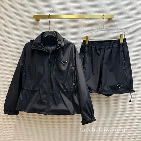 womens designer clothing tracksuits hooded jacket trench coat+high waisted elastic shorts two piece set, Gray
womens designer clothing tracksuits hooded jacket trench coat+high waisted elastic shorts two piece set, Gray