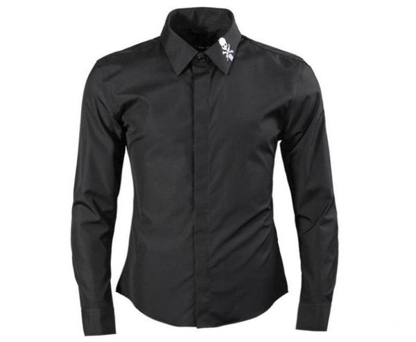 mens shirts luxury skull embroidery long sleeve dress plus size 4xl fashion casual cotton man men039s5901418, White;black
mens shirts luxury skull embroidery long sleeve dress plus size 4xl fashion casual cotton man men039s5901418, White;black
